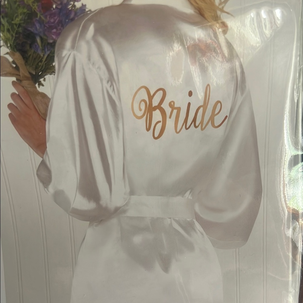 White Bride Robe